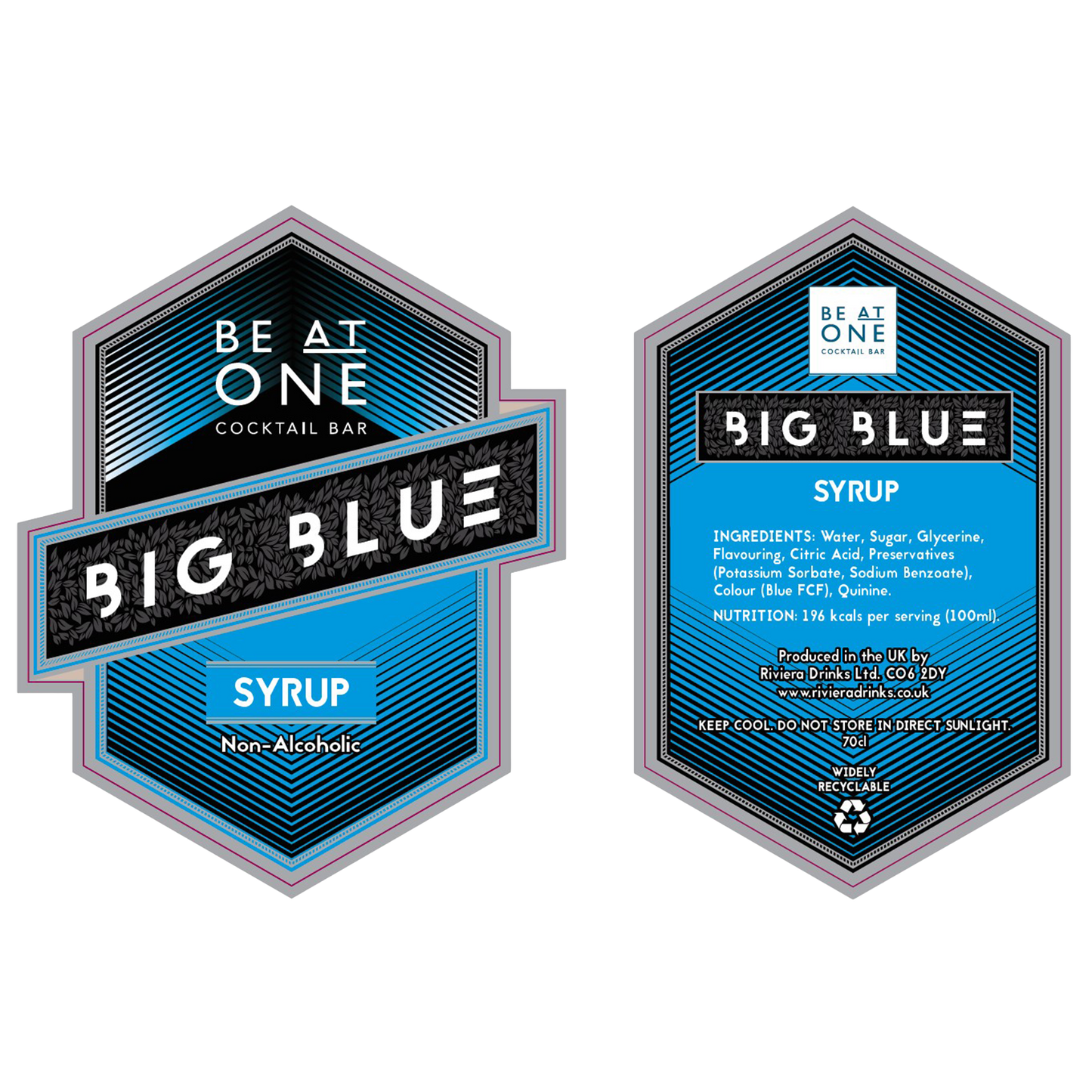 Big Blue BAO Labels