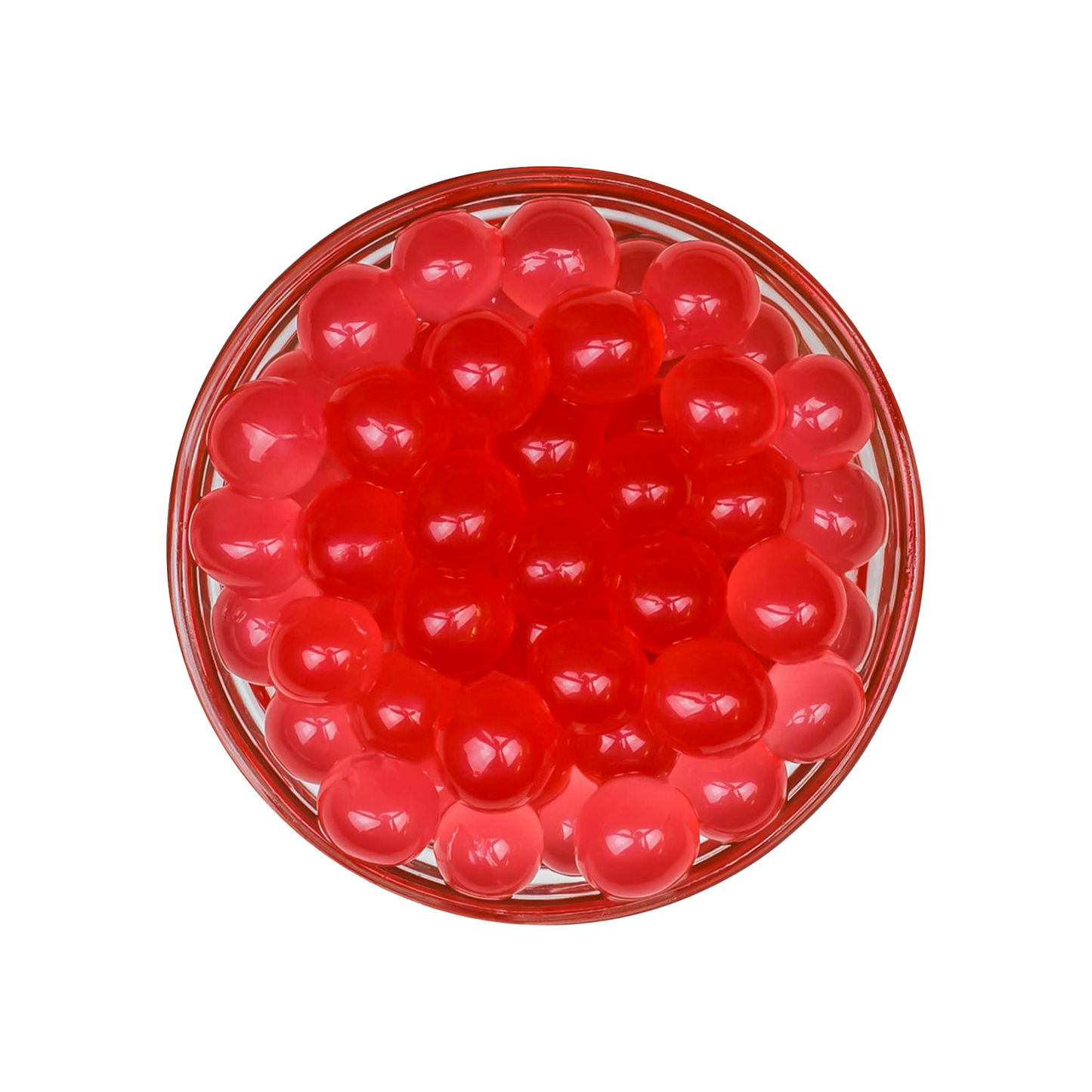 Rhubarb Strawberry Boba Pearl