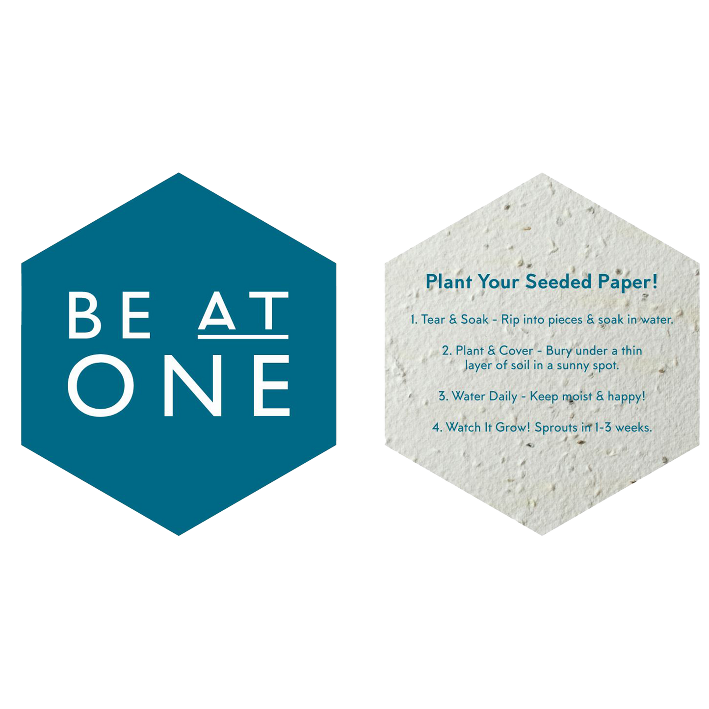 Be at One Branded Seeded Paper