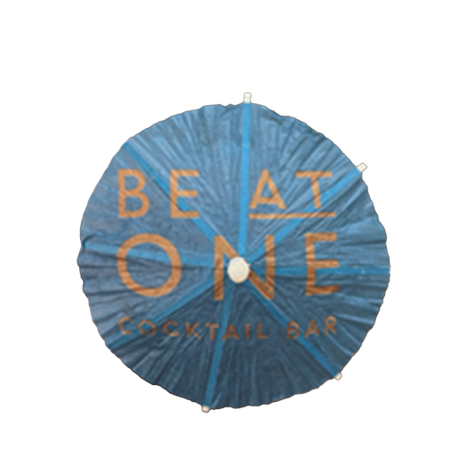 Be at One Branded Cocktail Umbrella