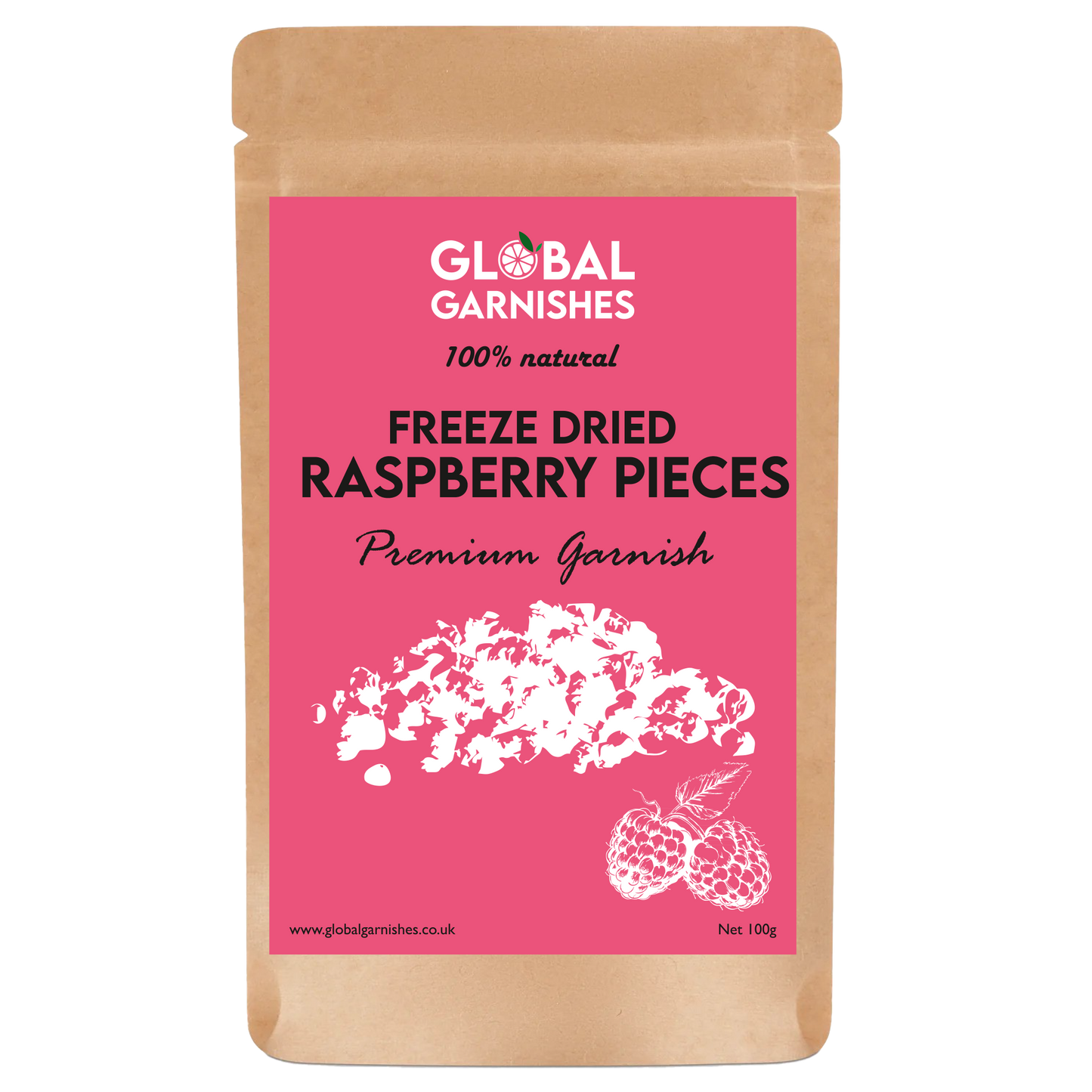 Freeze Dried Raspberry Pieces