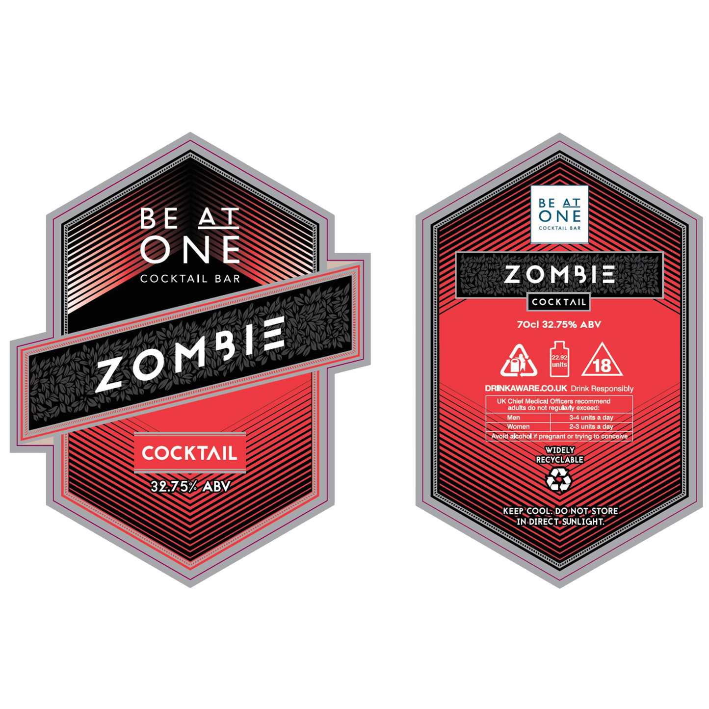 Zombie 980 Labels